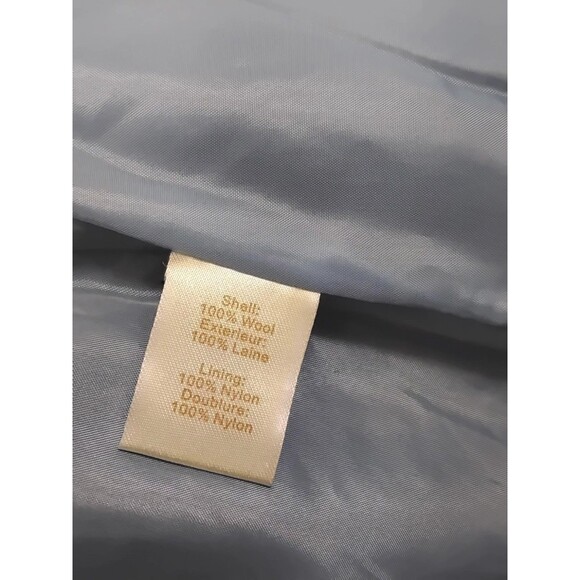 Carson Wool Jacket Size M Blue & Gray Color - Picture 5 of 5